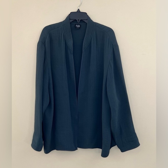 Eileen Fisher Woman Jacket - Picture 1 of 8